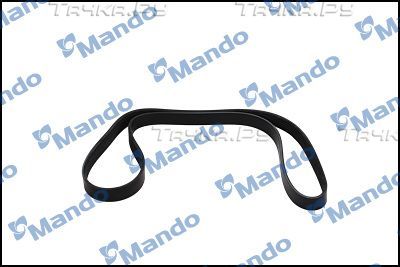 Приводной ремень поликлиновой Mando для Toyota Corolla E140, E150 2006-2014. Артикул MB6PK1225