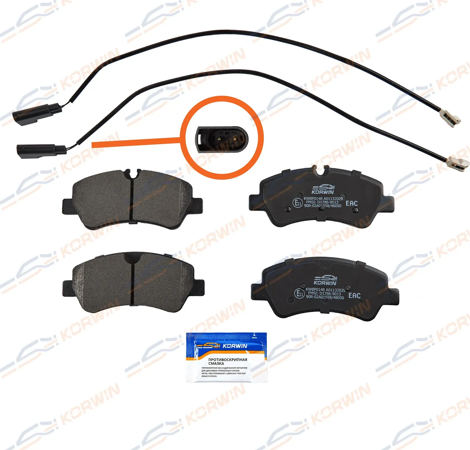 Колодки тормозные зад. Ford Tourneo Custom 12-/Transit 13 (Korwin). Артикул KWBP0148
