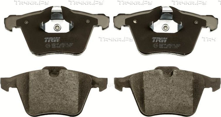 Тормозные колодки TRW COTEC передние для Jaguar XF I 2008-2015. Артикул GDB1835