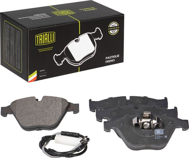 Тормозные колодки Trialli (Low-Metallic). Артикул PF 4152