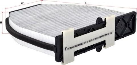 Салонный фильтр Sakura. Артикул CAC-53840