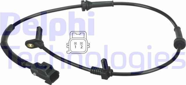 Датчик ABS Delphi передний для Land Rover Range Rover Evoque II 2015-2026. Артикул SS20368