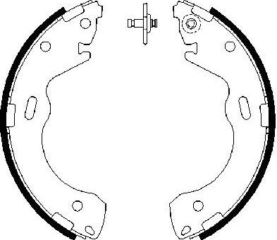 Тормозные колодки Bosch задние для Mazda Premacy I (CP) 1999-2005. Артикул 0 986 487 654