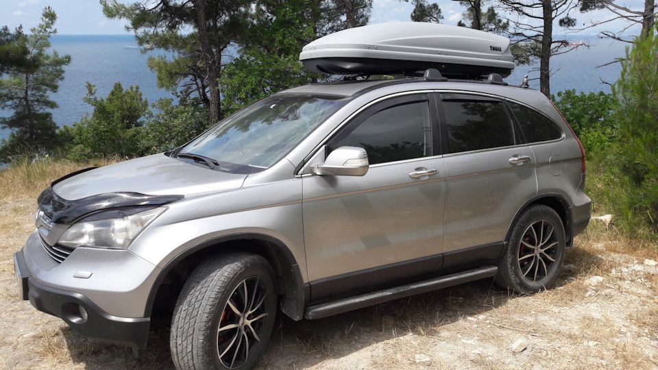 Дефлекторы Heko для окон Honda CR-V III 2006-2012. Артикул 17142