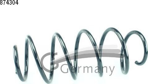 Пружина подвески CS-Germany передняя для Peugeot 5008 I 2009-2017. Артикул 14.874.304