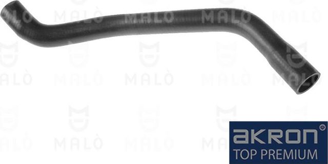 Патрубок системы охлаждения (радиатора) Malò правый верхний для Volkswagen Passat B3 1989-1996. Артикул 177081A