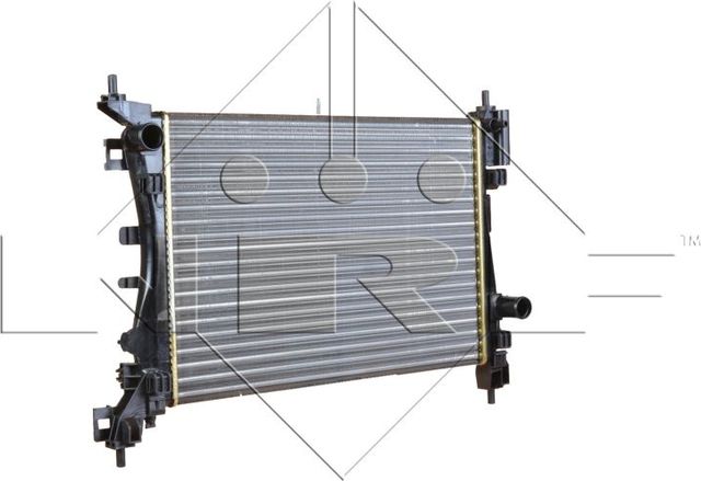 Радиатор охлаждения двигателя NRF для Fiat Fiorino III 2007-2024. Артикул 55340