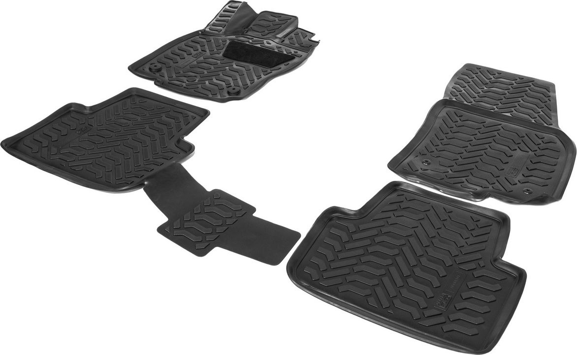 Коврики AutoFlex для салона Volkswagen Tiguan II (DSG РКПП) 2016-2020 2020-2026. Артикул 9580201