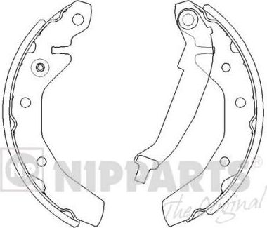 Тормозные колодки Nipparts. Артикул J3500905