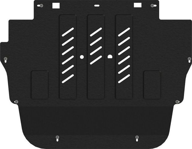 Защита Шериф (2,5 мм) для картера и КПП Toyota Proace City 2019-2026. Артикул 24.4673