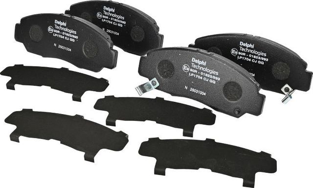 Тормозные колодки Delphi (Low-Metallic). Артикул LP1704