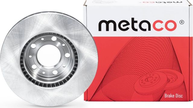 Диск тормозной передний вентилируемый (Metaco). Артикул 3050289