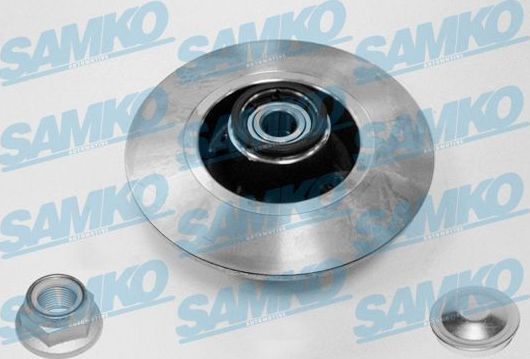 Тормозной диск Samko LPR HUB BRAKE DISC LINE задний для Renault Wind 2010-2013. Артикул R1005PCA
