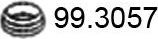 Прокладка глушителя Asso. Артикул 99.3057