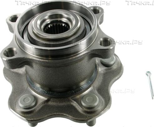 Ступица колеса с интегрированным подшипником SKF задняя для Nissan Qashqai I 2007-2013. Артикул VKBA 6998