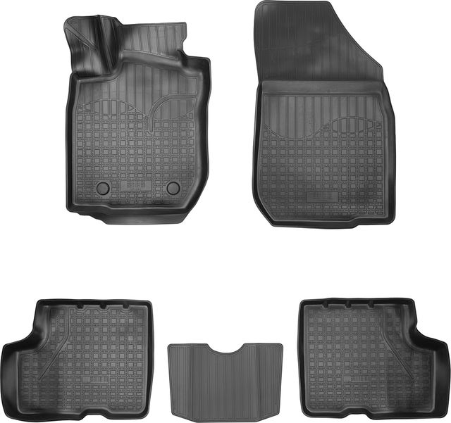 Коврики 3D Норпласт для салона Lada Largus II 5 мест 2021-2026. Артикул NPA11-C94-558