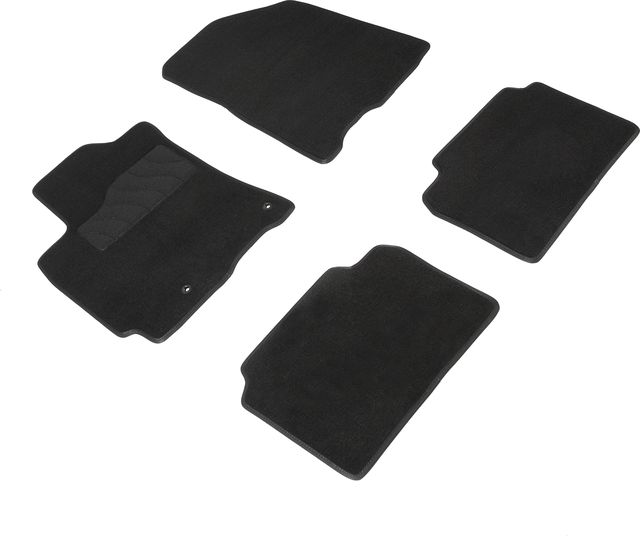 Коврики текстильные Seintex на нескользящей основе для салона Kia Cerato IV 2018-2026. Артикул 89859