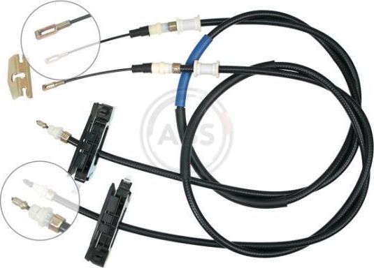 Трос ручника (тросик ручного тормоза) ABS задний для Ford Focus III 2010-2019. Артикул K17482