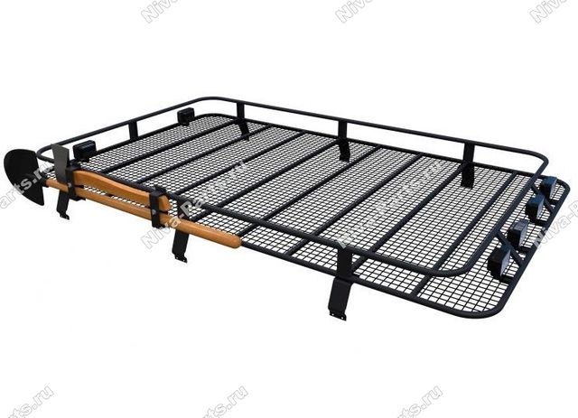 Багажник экспедиционный Niva-Parts с сеткой для УАЗ Hunter 2003-2026. Артикул NP-0036