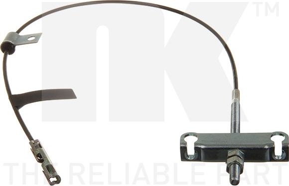 Трос ручника (тросик ручного тормоза) NK. Артикул 9025181