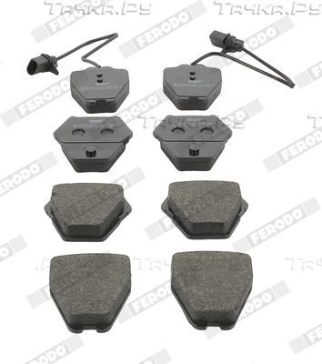 Тормозные колодки Ferodo Premier Eco Friction передние для Volkswagen Passat B5 2002-2004. Артикул FDB1709