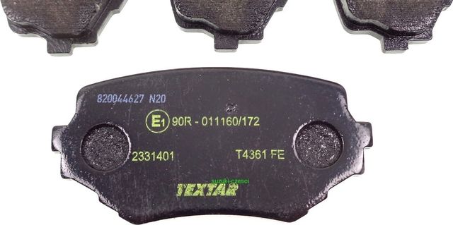 Тормозные колодки Textar передние для Suzuki Grand Vitara II 1998-2005. Артикул 2331401