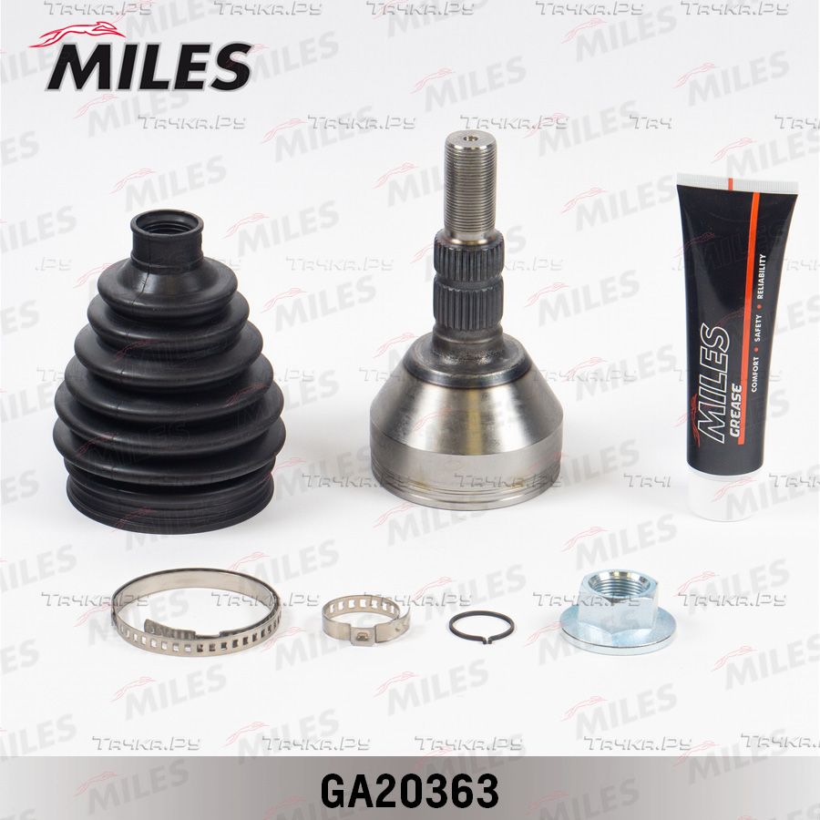Шрус наружный (граната) Miles передний правый для Opel Vectra C 2002-2008. Артикул GA20363