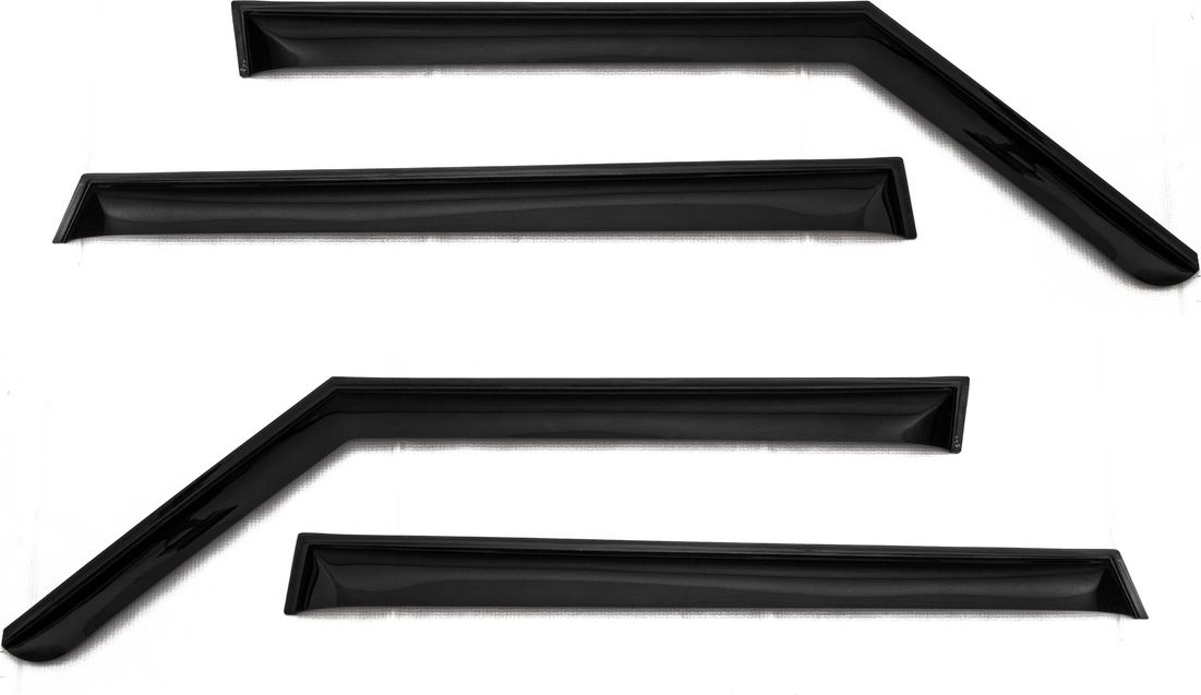 Дефлекторы REIN для окон (накладной скотч 3М) (4 шт.) Kia Soul II 2013-2019. Артикул REINWV389