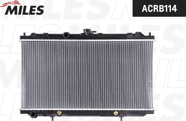 Радиатор охлаждения двигателя Miles для Nissan Primera P12 2002-2008. Артикул ACRB114