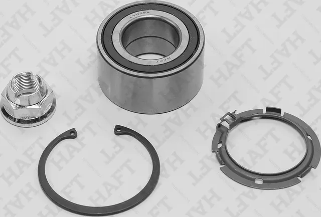 Подшипник ступицы колеса передний RENAULT Logan/Sandero/Megane/Clio 2002 (Haft). Артикул LV0259