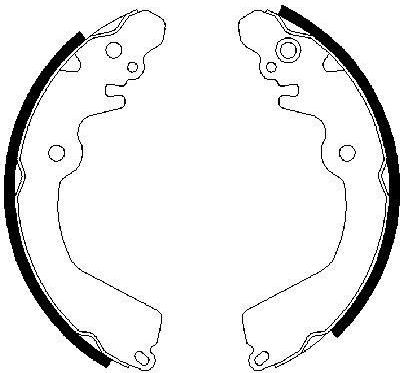 Тормозные колодки Bosch. Артикул 0 986 487 451