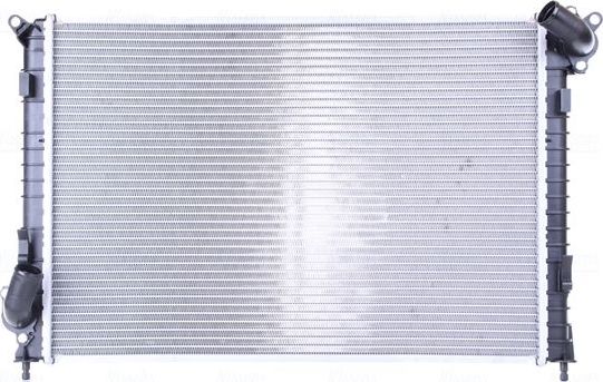 Радиатор охлаждения двигателя Nissens. Артикул 69701A