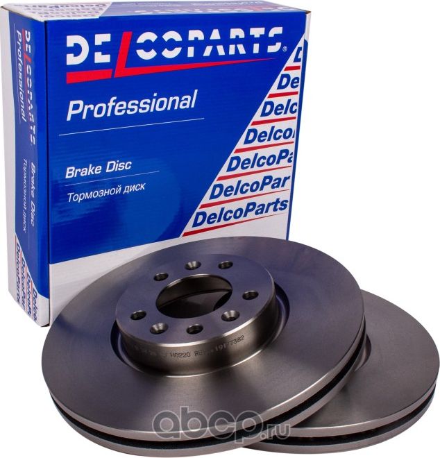 Диск тормозной передний Peugeot EXPERT  Citroen JUMPY (Delcoparts). Артикул 19177382
