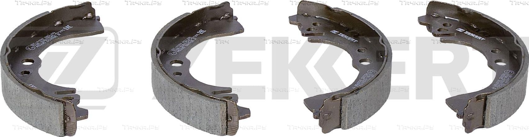 Тормозные колодки Zekkert задние для Daihatsu Charade II 1983-1987. Артикул BK-4099