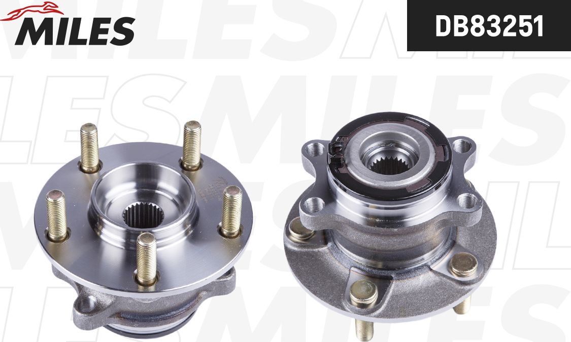 Ступица колеса с интегрированным подшипником Miles. Артикул DB83251