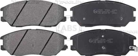 Тормозные колодки ABS передние для SsangYong Rodius II 2013-2026. Артикул 37505