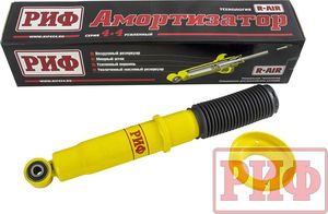 Амортизатор РИФ (R-AIR) усиленный передний штатный для Mitsubishi Pajero III 1999-2006, лифт 0-40 мм. Артикул SA245