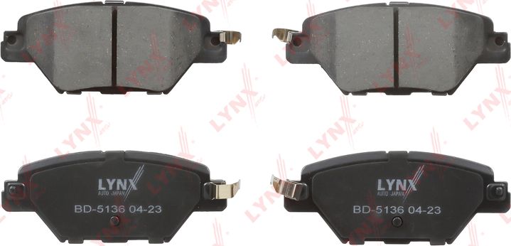 Тормозные колодки LYNXauto. Артикул BD-5136