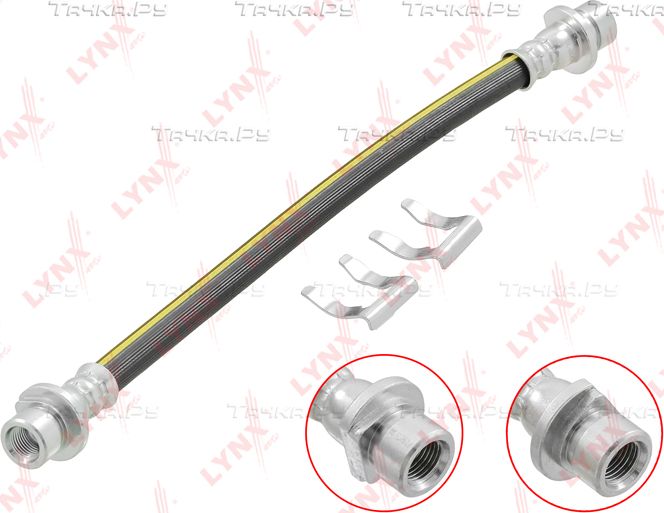 Тормозной шланг LYNXauto для Honda Civic VI 1995-2001. Артикул BL-3847