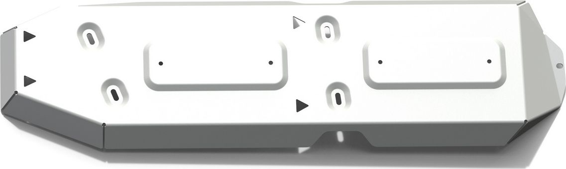 Защита алюминиевая Rival для топливного бака Volkswagen Amarok 2010-2019. Артикул 333.5821.1