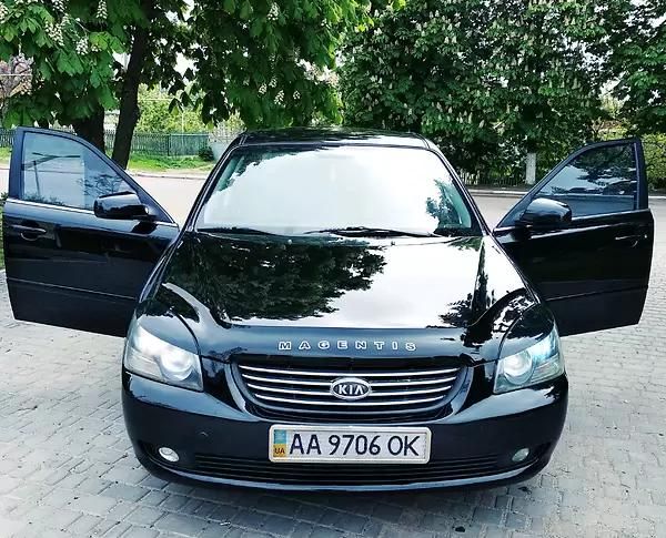 Дефлектор Vip-Tuning для капота Kia Magentis II 2005-2008. Артикул KA13