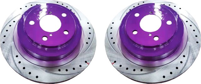 Тормозной диск NiBK задний для Subaru Impreza II 2000-2008. Артикул RN1508DSET