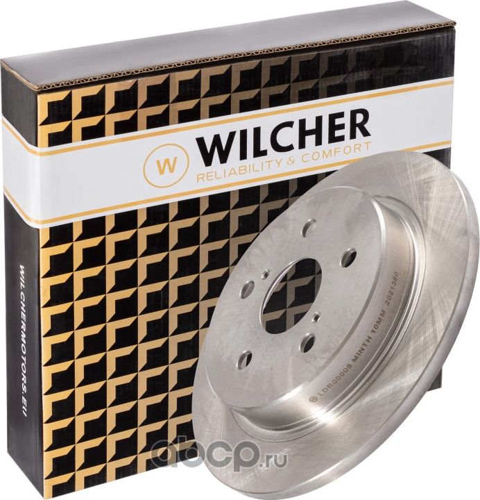 Диск тормозной задний (Wilcher). Артикул LDR00008