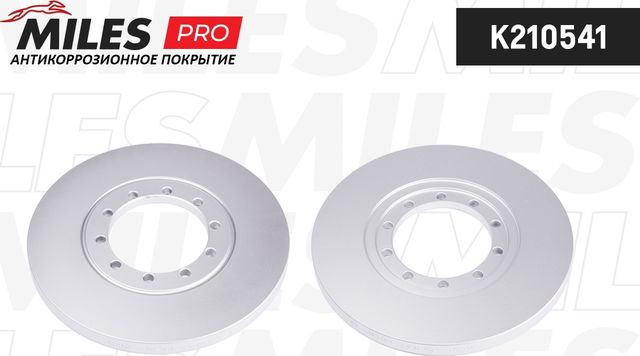 Тормозной диск Miles задний для Ford Transit VII 2006-2014. Артикул K210541