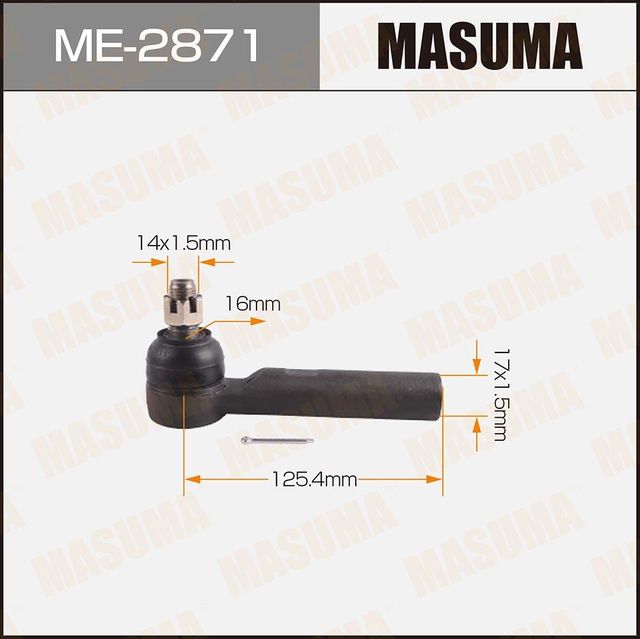 Наконечник рулевой тяги Masuma. Артикул ME-2871