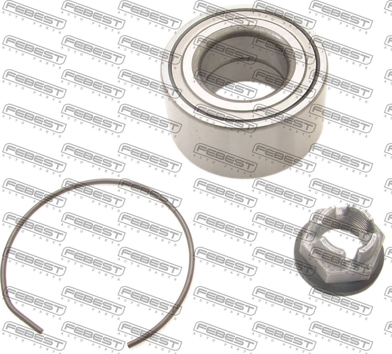 Ступичный подшипник (комплект) Febest. Артикул DAC37720037-KIT