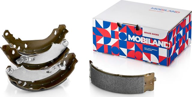 Тормозные накладки Mobiland задние для Renault Logan II 2007-2013. Артикул 431201710