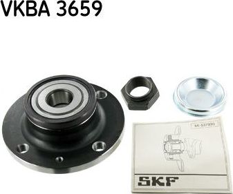 Ступичный подшипник (комплект) SKF задний для Citroen C2 2003-2012. Артикул VKBA 3659