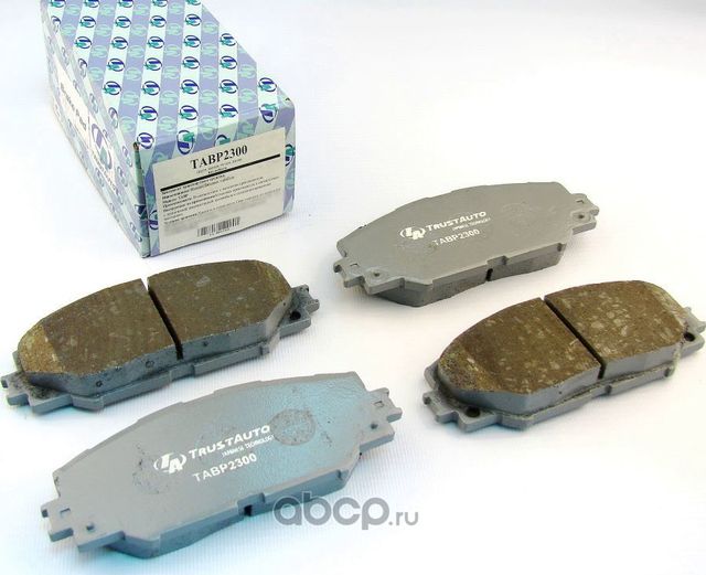 КОЛОДКИ ДИСКОВЫЕ (Trustauto). Артикул TABP2300