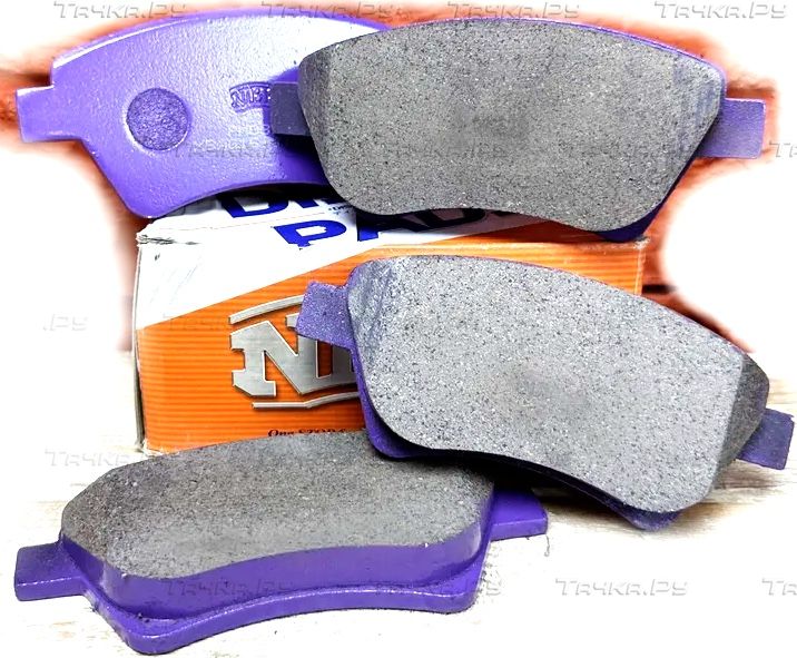 Тормозные колодки NiBK передние для Renault Megane II 2002-2010. Артикул PN0350